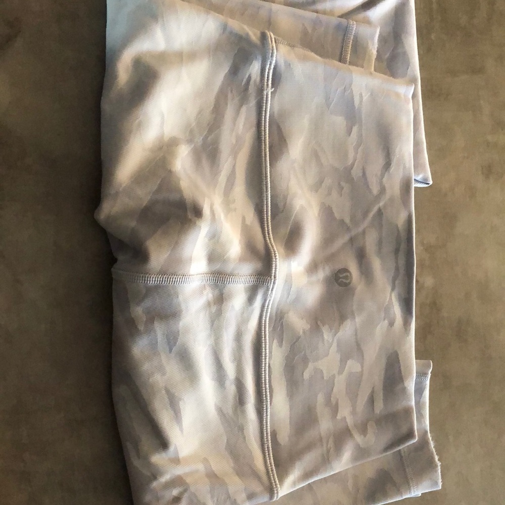 Lululemon white camo leggings
